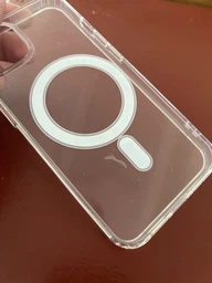 Прозрачный чехол Clear Case with MagSafe для iPhone 13 фото от покупателей 4