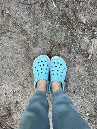 Сабо Crocs Bayaband Clog M6W8-38-24.5 см Navy / Pepper 205089