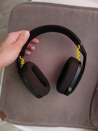 Игровые наушники Logitech G435 Lightspeed Wireless Gaming Headset White (981-001074) [64400]