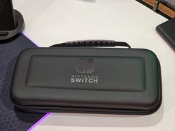 Жорсткий захисний кейс чохол для ігрової консолі Nintendo Switch / Nintendo Switch OLED (Full Black) + в подарунок накладки на стіки [358564941] фото від покупців 15