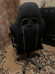 Геймерское кресло GT Racer X-2534-F Fabric Gray/Black Suede фото от покупателей 2