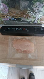 Вакууматор бытовой Vacuum Sealer вакуумный упаковщик черный фото от покупателей 7