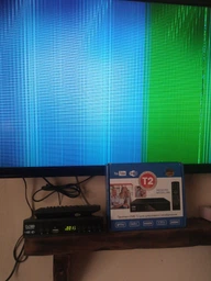 Цифровий ТВ тюнер MEGOGO DVB металевий корпус Чорний T2 ресивер FTA з IPTV Wi-Fi Youtube USB Мегого (SH7711397)