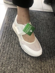 Женские балетки Skechers 38 Белый 117105 WHT фото от покупателей 5