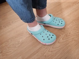 Сабо Crocs Bayaband Clog M6W8-38-24.5 см Navy / Pepper 205089 фото от покупателей 2
