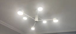 Світильник світлодіодний стельовий LUMINARIA RAY 6xGX53 (3+3) BLACK 220V IP20 фото от покупателей 1