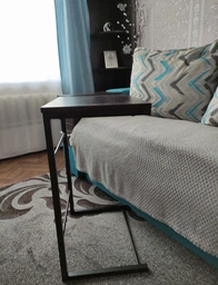Столик приставной Терри Ferrum-decor 650x440x330 Черный металл ДСП Дуб Сонома 16 мм (TERR004) фото от покупателей 13