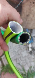 Шланг для поливу 3/4" (19мм) 20м Айлін + поливальний пістолет та 2 конектора в подарунок, чотирьохшаровий армований фото від покупців 2