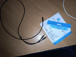 Кабель Vention Audio 3.5 мм F 4pin - 2x3.5 мм M 3pin з підтримкою мікрофона стерео 1 м (BBTBF)