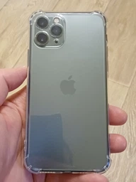 Прозорий ударостійкий силіконовий чохол для iPhone 11 Pro