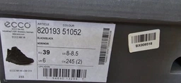 Женские кроссовки с Gore-Tex ECCO 82019351052 41 26 см Черные (194890132610)