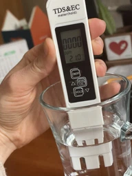 Измеритель качества воды TDS EC TEMP, цифровой тестер солемер жесткости и температуры, белый (78176980) фото от покупателей 1