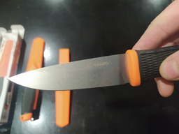 Нож Ganzo G806 с ножнами Orange (G806-OR) фото от покупателей 2