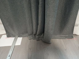 Комплект готовых штор Блэкаут Лен 150x260 см 2 шт Коричневые (696) фото от покупателей 14