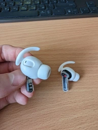 Накладки для AirPods Pro силиконовые Old Town Белый фото от покупателей 1