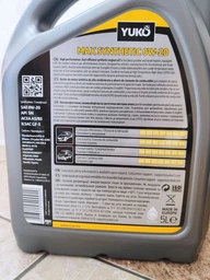 Масло YUKO MAX SYNTHETIC 5W-30 SAE API SN 1л, арт.смаз243 фото от покупателей 3