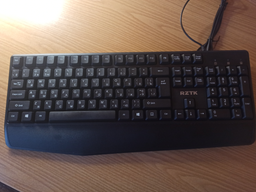 Клавиатура проводная RZTK KB 110 USB фото от покупателей 1