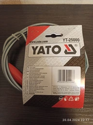 Трос сантехнический YATO для чистки канализации труб 5 мм х 1.5 м YT-25000
