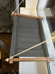 Лежаки Pet Joy Гамак на окно для кота brown+gray 1 шт (wbrown1gray) фото от покупателей 1