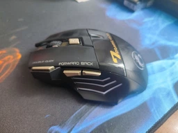 Беспроводная игровая мышка iMice X7 5500dpi тихая с выступами RGB Red (358227) фото от покупателей 10