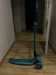 Детский самокат Globber Primo Foldable Plus Lights Emerald Green от 3 до 9 лет (439-107) фото от покупателей 3