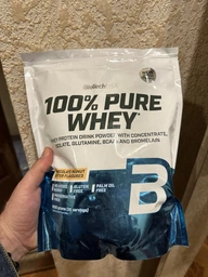 Протеїн BioTech USA 100% PURE WHEY 400 грамів Смак Банан