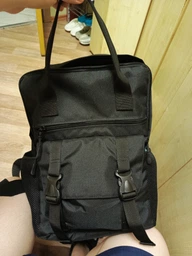 Чоловічий Міський Молодіжний Рюкзак-Сумка Without LITIY Для Ноутбука Black 526078784 фото от покупателей 10