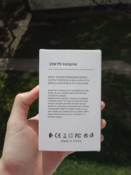 Швидка зарядка 25W для Samsung Galaxy Super Fast Charging PD type-C PRC-TA800, зарядний пристрій білий фото от покупателей 8
