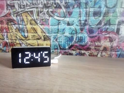 Цифровые часы електронные настольные измеритель температуры LED дисплей(681477605528) фото от покупателей 3