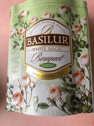 Чай Basilur зелений молочний улун White Magic в металевій банці 100 г (55119)