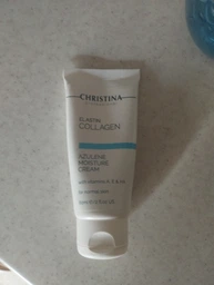Увлажняющий крем для нормальной кожи Christina Elastin Collagen Azulene Moisture Cream with Vitamins A E & HA 60 мл (7290100363706) фото от покупателей 2