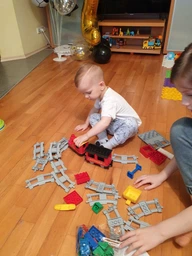 Конструктор LEGO DUPLO Town Поїзд на паровій тязі 59 деталей (10874) (5702016117264) фото від покупців 3