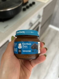 Дитяче пюре Gerber Чорнослив з 6 місяців 80 г (7613033513978) фото від покупців 15