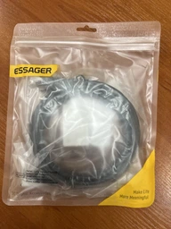 Патч-корд ESSAGER TopSpeed RJ-45 Cat6 STP 1Гбит/с Round Cable 15m Black (EXCWXY-JSE01) фото от покупателей 2