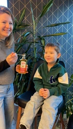Дитяча рідка Омега-3 LYSI Children’s Cod Liver Oil, 240 мл на основі олії печінки тріски - Лимон-манго фото від покупців 6