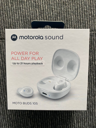 Наушники Motorola MOTO BUDS 105 White TWS (BUDS105-W) фото от покупателей 2