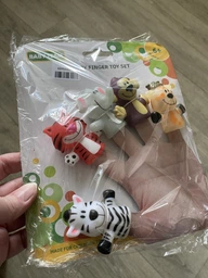 Набор игрушек на пальцы Baby Team Весёлая детвора (8700) (4824428087001) фото от покупателей 2
