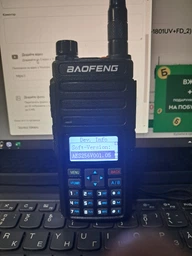 Цифровая рация DMR Baofeng DR-1801UV c AES+ флеш память 64 ГБ (DR-1801UV+FD_2)