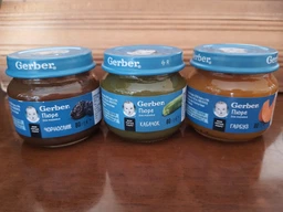 Дитяче пюре Gerber Чорнослив з 6 місяців 80 г (7613033513978) фото від покупців 8