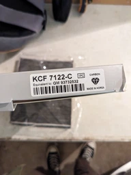 Фильтр салона Aveo III 1.6; Konner (KCF-7122-C) угольный (93732532) фото от покупателей 1