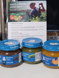 Дитяче пюре Gerber Чорнослив з 6 місяців 80 г (7613033513978) фото від покупців 7