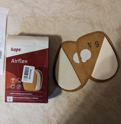 Ортопедические подпяточники Kaps Airflex изготовлены из натуральной кожи и латексной пены 39 р (030303_39)