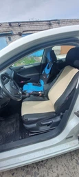 Авточехлы из эко кожи Mitsubishi Colt (2002-2012) Pok-ter PERLINE с бежевой вставкой фото от покупателей 12