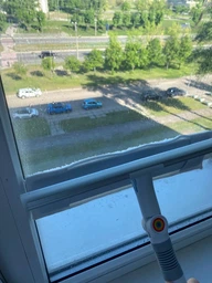 Швабра 2 в 1 для мытья окон RZTK Clean Glass + 1 дополнительная насадка фото от покупателей 9