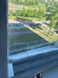 Швабра 2 в 1 для мытья окон RZTK Clean Glass + 1 дополнительная насадка фото от покупателей 8