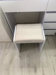 Туалетный столик с полками, тумбой и подсветкой в белом MS640, Markson ш900*в1600*г400мм фото от покупателей 7