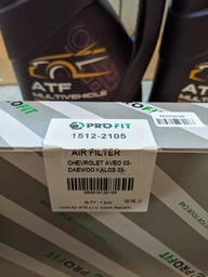 Фильтр воздушный Profit CHEVROLET AVEO 03-, AVEO 2012-, DAEWOO KALOS 03- (OE 96536697) (PR 1512-2105)