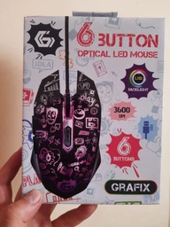 Миша Gembird MUS-6B-GRAFIX-01 USB Black