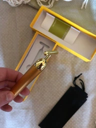 Массажер для лица и тела ионный вибромассажер косметический BRS Gold фото от покупателей 1