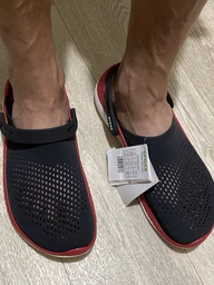 Чоловічі крокси Сірі Crocs Literide 360 Clog Light Grey/Slate Grey 206708 43 (M10-W12) фото від покупців 11